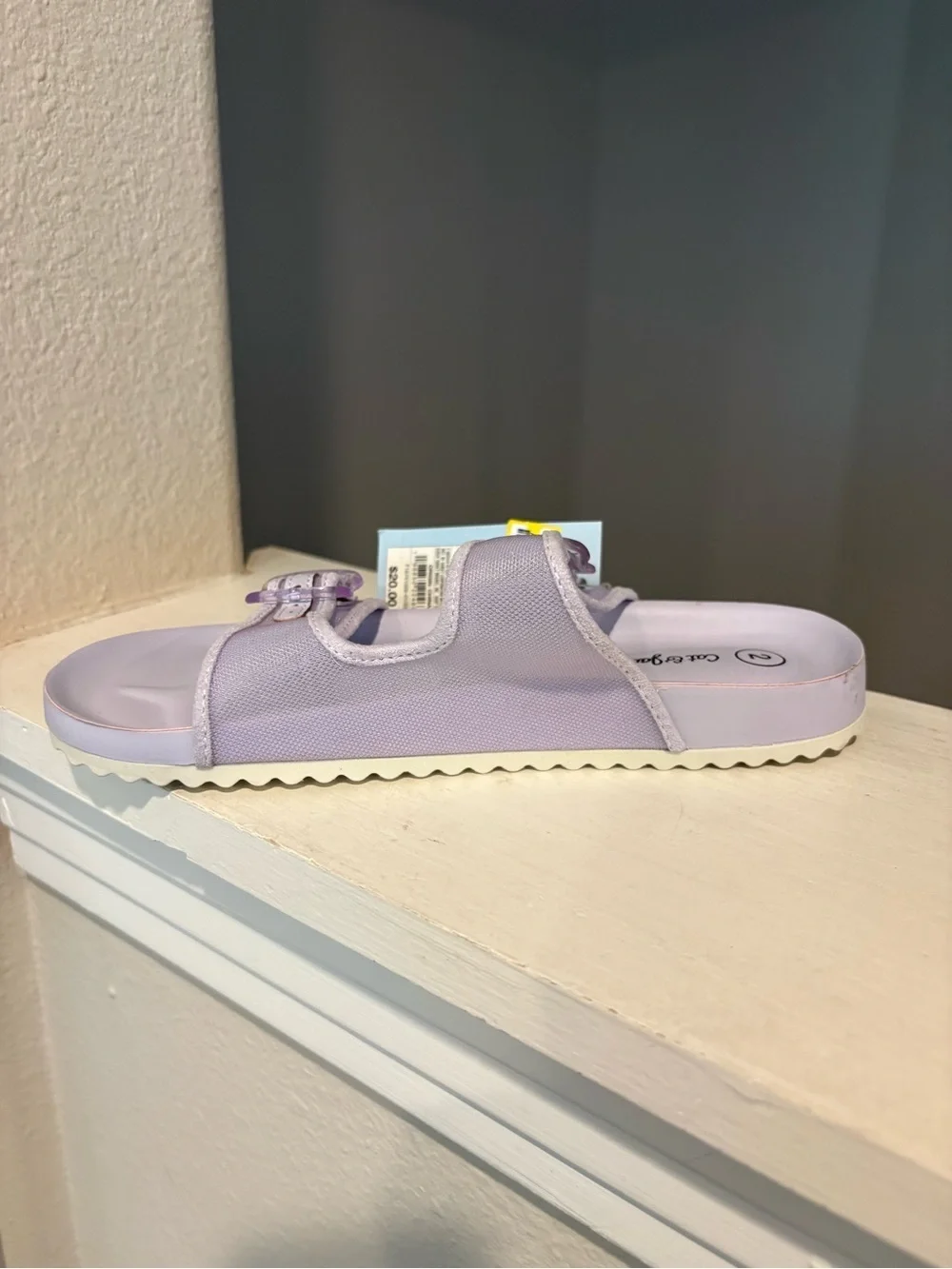 Kids' Kaia Mesh Footbed Sandals Purple- Cat & Jack Youth Size 2Y
